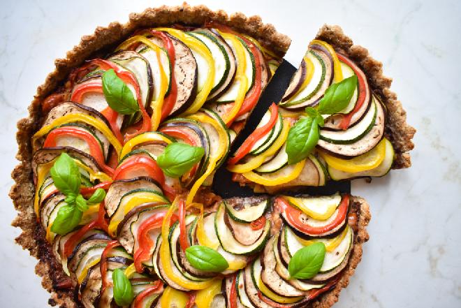 Smakowita tarta ratatouille - łatwy, pyszny przepis